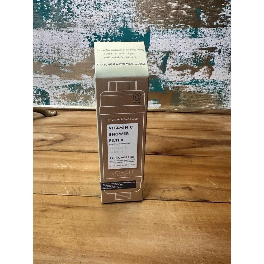VOESH Vitamin C Shower Filter- Restore & Balance Rainforest Mist